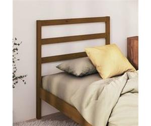 vidaXL Hoofdbord 81x4x100 cm massief grenenhout honingbruin817618 Marron G