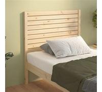 Vidaxl Tête De Lit 81x4x100 Cm Bois Massif De Pin Marron