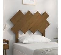vidaXL Hoofdbord 92x3x81 cm massief grenenhout honingbruin819203 Marron G