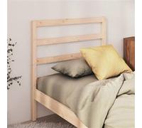 Vidaxl Tête De Lit 95x4x100 Cm Bois Massif De Pin Marron