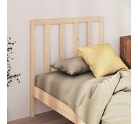vidaXL Tête de lit 95x4x100 cm Bois massif de pin Marron