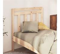 Tête de Lit Meuble de Chambre à Coucher Accessoire de Lit Simple Tête de Cadre de Lit Intérieur 95x4x100 cm Bois Massif de Pin 822242