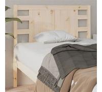 Vidaxl Tête De Lit 96x4x100 Cm Bois Massif De Pin Marron
