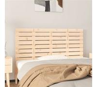 vidaXL Tête de lit murale 146x3x63 cm Bois massif de pin 824733