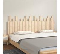 vidaXL Tête de lit murale 204x3x80 cm Bois massif de pin