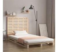 vidaXL Hoofdbord wandmontage 96x3x91,5 cm massief grenenhout824673 Bois G
