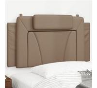 vidaXL Hoofdbordkussen 100 cm kunstleer cappuccinokleurig374778 Marron G