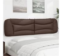 Coussin de Tête de Lit Hvar Gris 180 cm Similicuir vidaXL