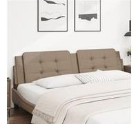 vidaXL Hoofdbordkussen 200 cm kunstleer cappuccinokleurig374887 Marron G