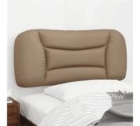 vidaXL Hoofdbordkussen 90 cm kunstleer cappuccinokleurig374548 Marron G