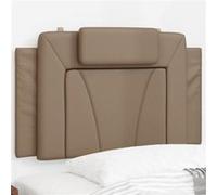 vidaXL Hoofdbordkussen 90 cm kunstleer cappuccinokleurig374771 Marron G