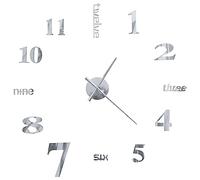 vidaXL Horloge Murale 3D Décoration Maison Salon Bureau Chambre Intérieure