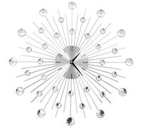 vidaXL Horloge murale 50642 – Pendule de salon, mouvement quartz, design moderne