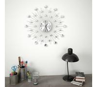 vidaXL Horloge murale avec mouvement à quartz Design moderne 50 cm