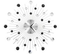 vidaXL Horloge murale Design moderne – Mouvement à quartz – 50 cm