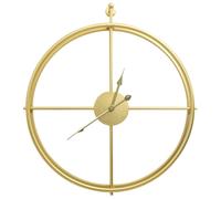 vidaXL Horloge murale Doré 52 cm Fer