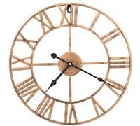 vidaXL Horloge murale Métal 40 cm Doré