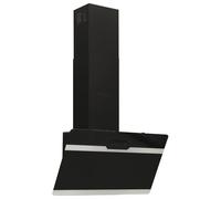 Vidaxl Hotte Murale 60 Cm Acier Et Verre Trempã© Noir