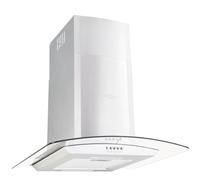 Hotte murale - VIDAXL - 60 cm - Evacuation & recyclage - 756 m³/h - LED