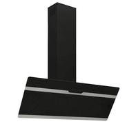 VIDAXL Hotte murale 90 cm Acier et verre trempé Noir BONNE3945