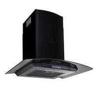 Hotte murale Acier inoxydable 756 m³/h 60 cm Noir