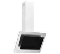 Vidaxl Hotte Murale 60 Cm Acier Inoxydable Et Verre Trempã© Argentã©