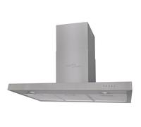 vidaXL Hotte plate Acier inoxydable 900 mm