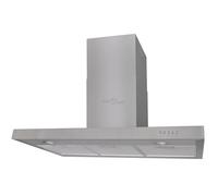 vidaXL Hotte plate Acier inoxydable 900 mm