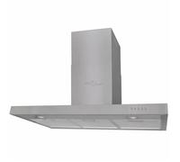 vidaXL Hotte plate Acier inoxydable 900 mm