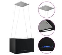 vidaXL Hotte suspendue à LCD tactile 55 cm Acier enduit de poudre