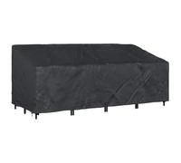 vidaXL Housse de Banc de Jardin 220 x 100 x 89 cm Tissu Oxford 420D, Housse de Jardin et terrasse, rectangulaire, Moderne, résistante aux UV, étanche, Parfaite pour Vos Meubles d'extérieur