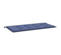 vidaXL Housse de banc de jardin bleu marine 120x50x4 cm tissu Oxford