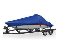 Housse de Bateau Couverture de Stockage de Bateau Housse de Canoë Protection Auvent de Bateau Kayak Extérieur Bleu 660x315 cm