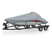 vidaXL Housse de Bateau Couverture de Stockage de Bateau Housse de Canoë Protection Auvent de Bateau Kayak Extérieur Gris 440x260 cm gris G