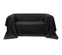 vidaXL Housse de canapé Micro-suède Anthracite 210x280 cm