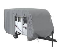 vidaXL Housse de Caravane Gris 610x250x220 cm Tissu Non tissé