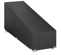 Vidaxl Housse De Chaise Longue 12 ¿Illets 205x75x40/70 Cm Polyéthylène