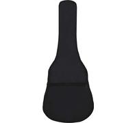 vidaXL Housse de guitare pour 4/4 (39") guitare classique noir 100x37 cm tissu