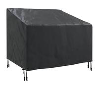 vidaXL Housse de Meuble d'extérieur en Tissu 420D, 96 x 79 x 49/74 cm, Noire. Imperméable et résistante aux UV, avec Un Style Moderne. Elle protège Les Meubles du Jardin sur la terrasse, Surtout au p