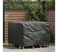 vidaXL Housse de meubles d'extérieur - Couverture de jardin robuste contre les intempéries, imperméable, avec protection solaire et textile résistant aux UV