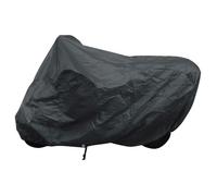 Housse de protection moto d'exterieur noir Polyester