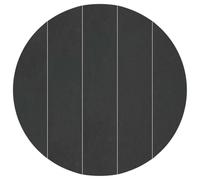 vidaXL Housse de Piscine Ronde Noir Polyéthylène Ø 550 cm Durable