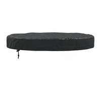 vidaXL Housse de protection pour table d'extérieur , couverture pour meubles de jardin, protège-patio, résistante aux intempéries, UV, ronde, écran pour terrasse, waterproof, enveloppe de protection