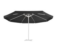 vidaXL Housse de rechange pour parasol noir 515 cm