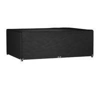 vidaXL Housse de Salon de Jardin 12 œillets 270x180x90cm rectangulaire, Housse de mobilier d'extérieur, Housse d'ensemble de Patio, Housse de Protection pour mobilier de Jardin