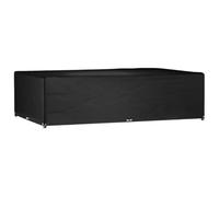 vidaXL Housse pour salon de jardin 16 œillets 325x205x90 cm rectangulaire Noir