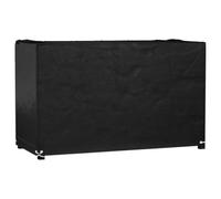 vidaXL Housse de Salon de Jardin 8 œillets 125x55x75 cm rectangulaire, Housse de mobilier d'extérieur, Housse d'ensemble de Patio, Housse de Protection pour mobilier de Jardin