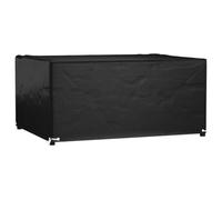 vidaXL Housse de Salon de Jardin 8 œillets 180x135x80 cm rectangulaire, Housse de mobilier d'extérieur, Housse d'ensemble de Patio, Housse de Protection pour mobilier de Jardin
