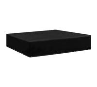 vidaXL Housse de Salon de Jardin Bâche de Protection Couverture Meuble de Terrasse Extérieur Imperméable Résistant aux UV 12 Œillets 250x250x70 cm