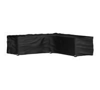 vidaXL Housse de Salon de Jardin en Forme de L 16 œillets 285x285x70cm, Housse de mobilier d'extérieur, Housse de Meubles de Patio, Housse de Protection pour mobilier de Jardin